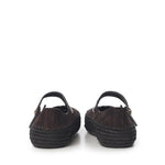 Mary Jane Rio in pelle scamosciata e rafia LBV3466X02 3110 LOEWE 