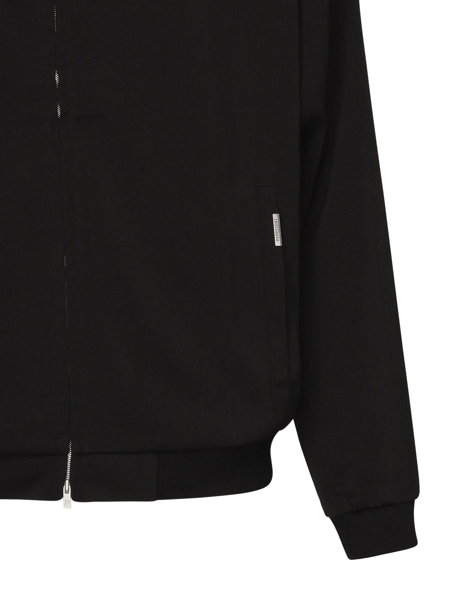 Felpa con zip 'Initial' INM1707 001 REPRESENT 