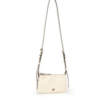 Borsa a tracolla Mini Double Bag in pelle 105359 A0QOZ15Q PINKO 