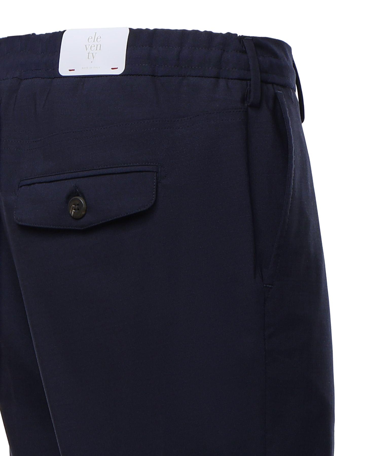 Pantalone jogger in lana M75PANB21TES0A053 11NN ELEVENTY 