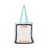 Tote bag Atlantis in crochet AS25BAG132 01 CASABLANCA 
