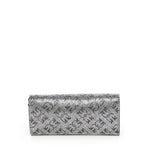 Portafoglio in pelle full strass con tracolla 103765 A20DZZFN PINKO 