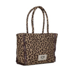 Borsa shopping mini con logo 73BS9MV02M ILENEBEIGE/MORO V° 73 