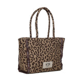 Borsa shopping mini con logo 73BS9MV02M ILENEBEIGE/MORO V° 73 