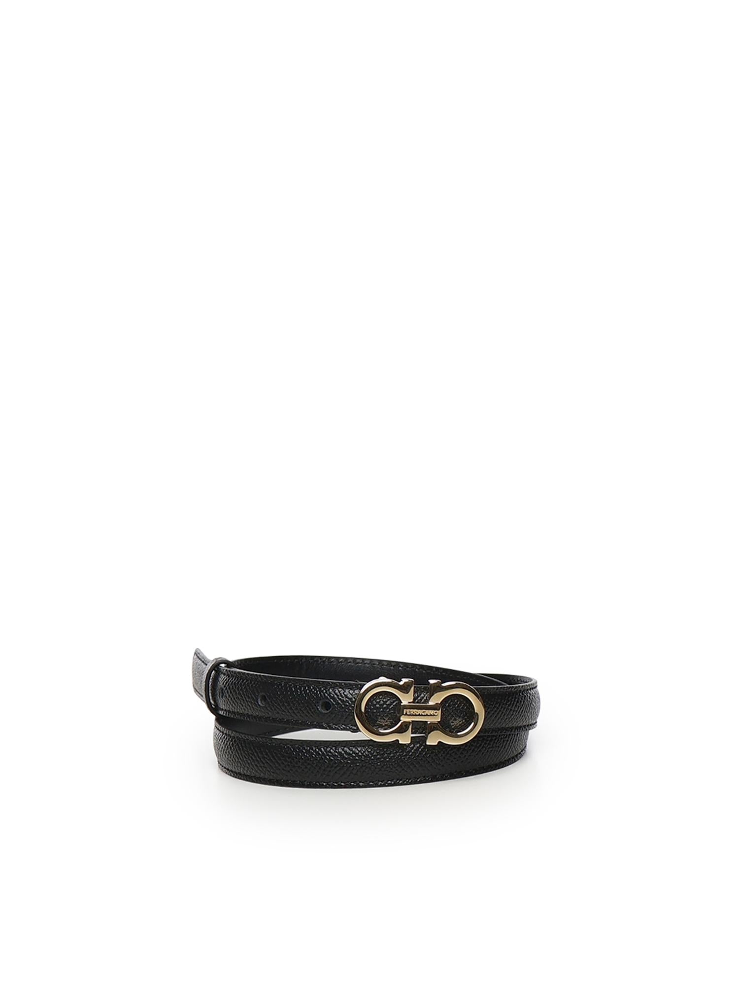 Cintura Gancini in pelle 23B224 675180193 FERRAGAMO 
