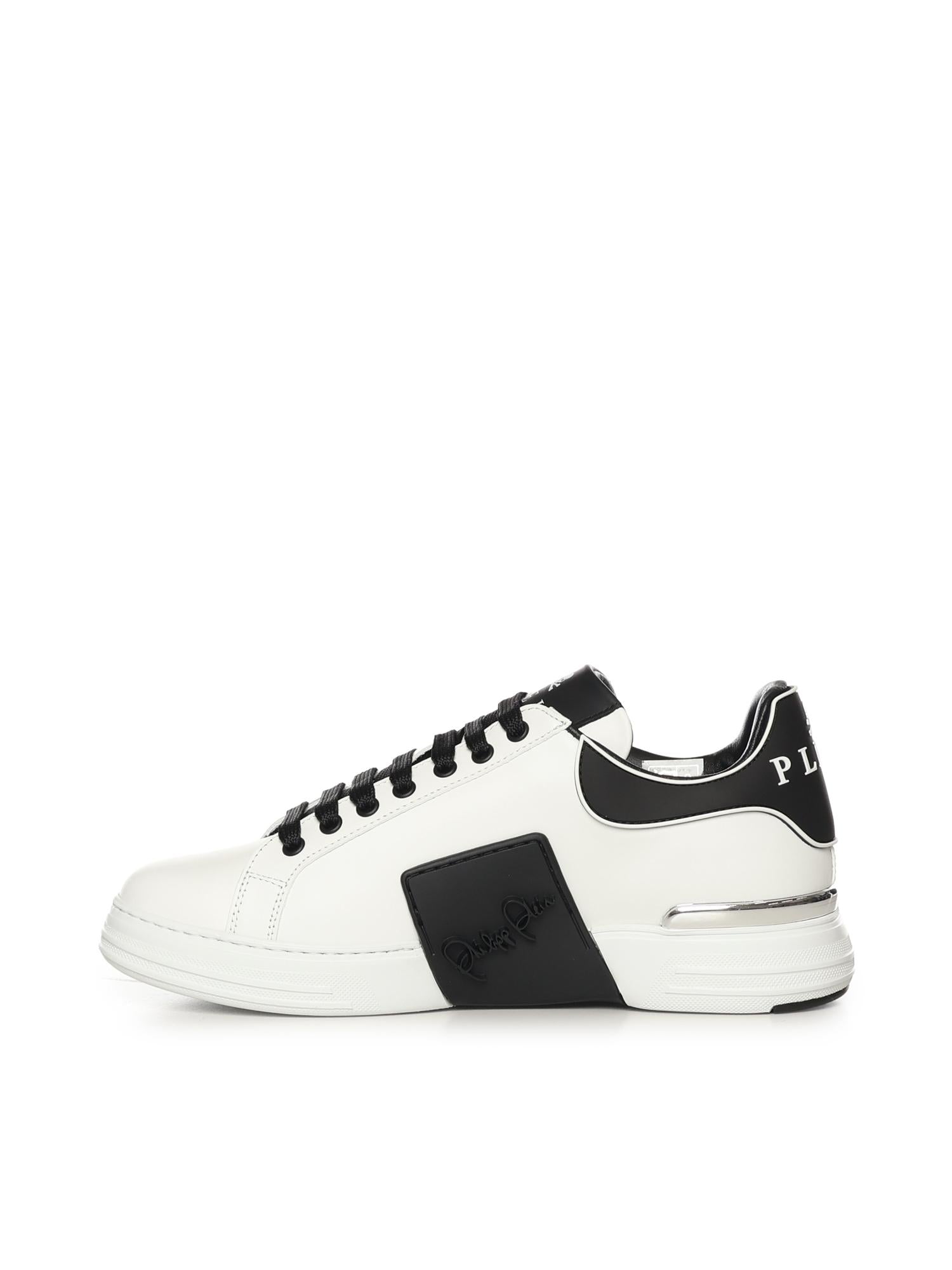 Sneaker Phantom Kick$ in pelle<BR/> SAFSUSC0904 PLE005N02 PHILIPP PLEIN 