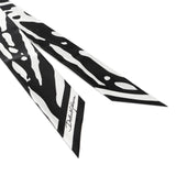 Bandeau in twill di seta stampa zebrata FS215A GDAOUHY3CQ DOLCE & GABBANA 