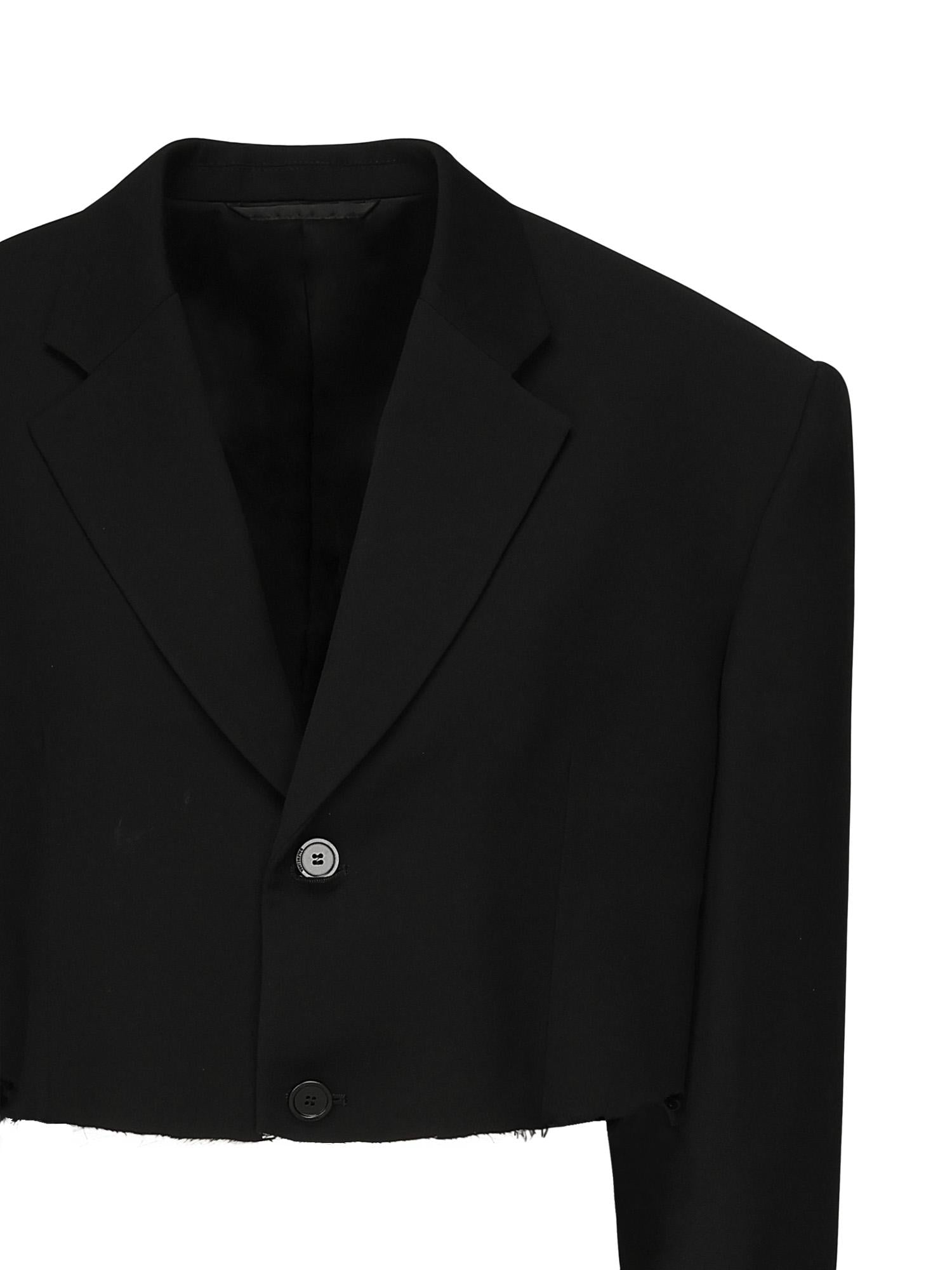 Giacca monopetto con taglio a V 839295 TRT011000 BALENCIAGA 