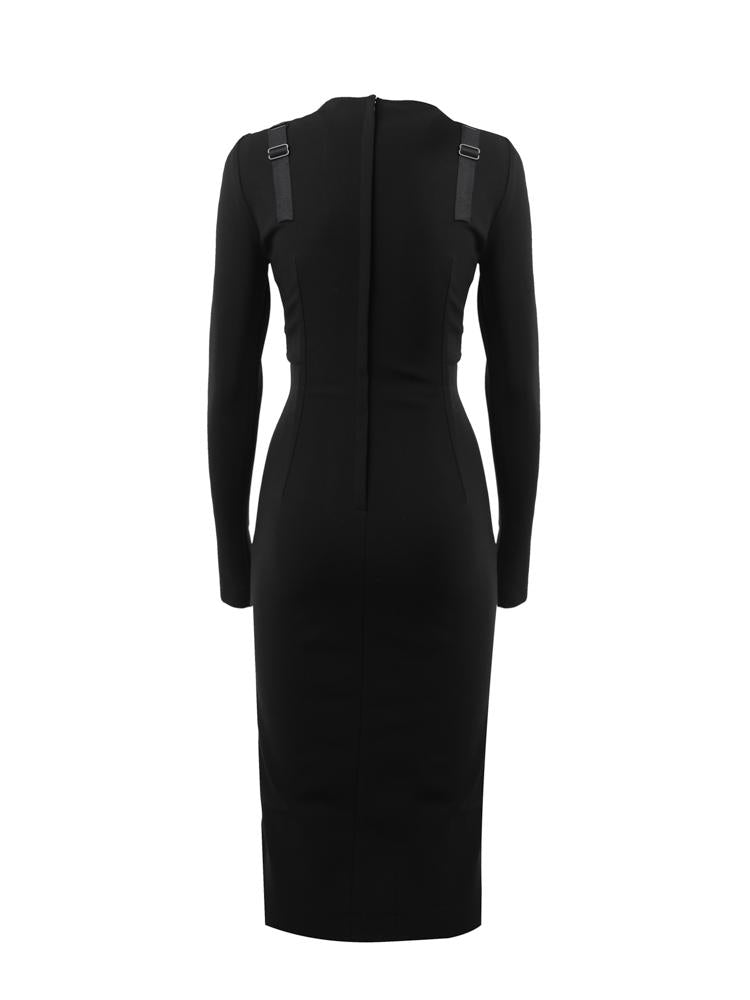 Abito midi in jersey F6ARFT FUGKFN0000 DOLCE & GABBANA 