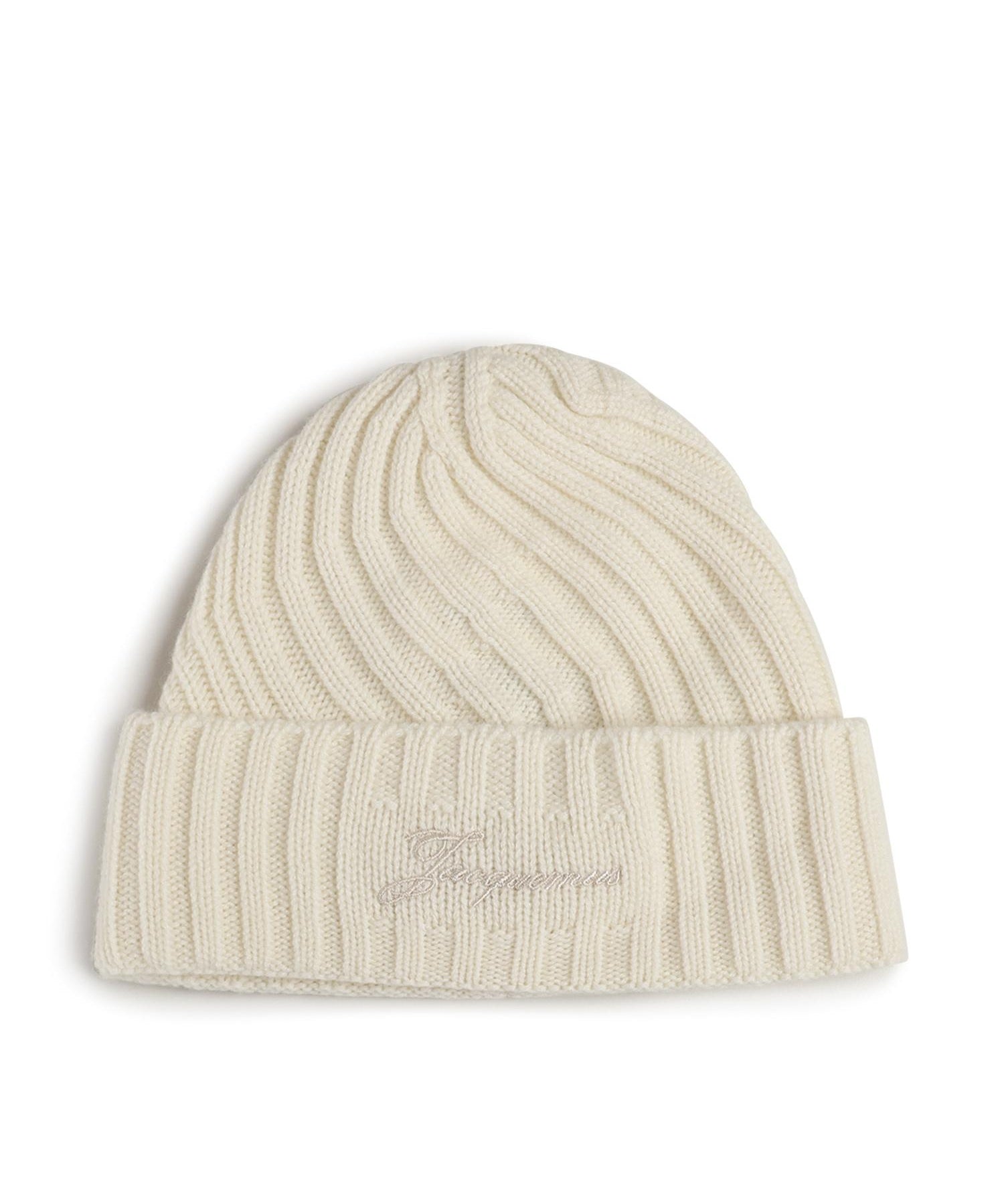 Berretto "Le Bonnet Tourni" in cashmere e lana 25HACU00767AK00287 110 JACQUEMUS 