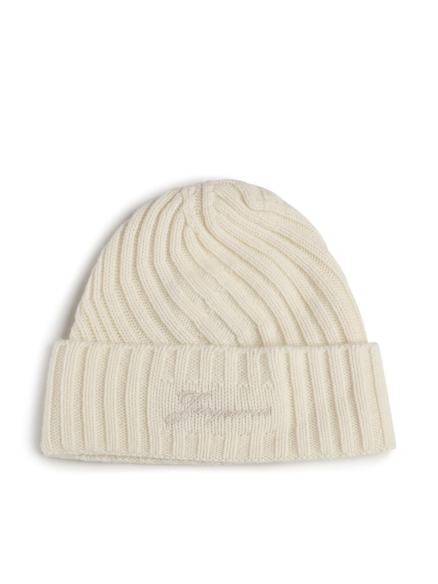 Berretto "Le Bonnet Tourni" in cashmere e lana 25HACU00767AK00287 110 JACQUEMUS 