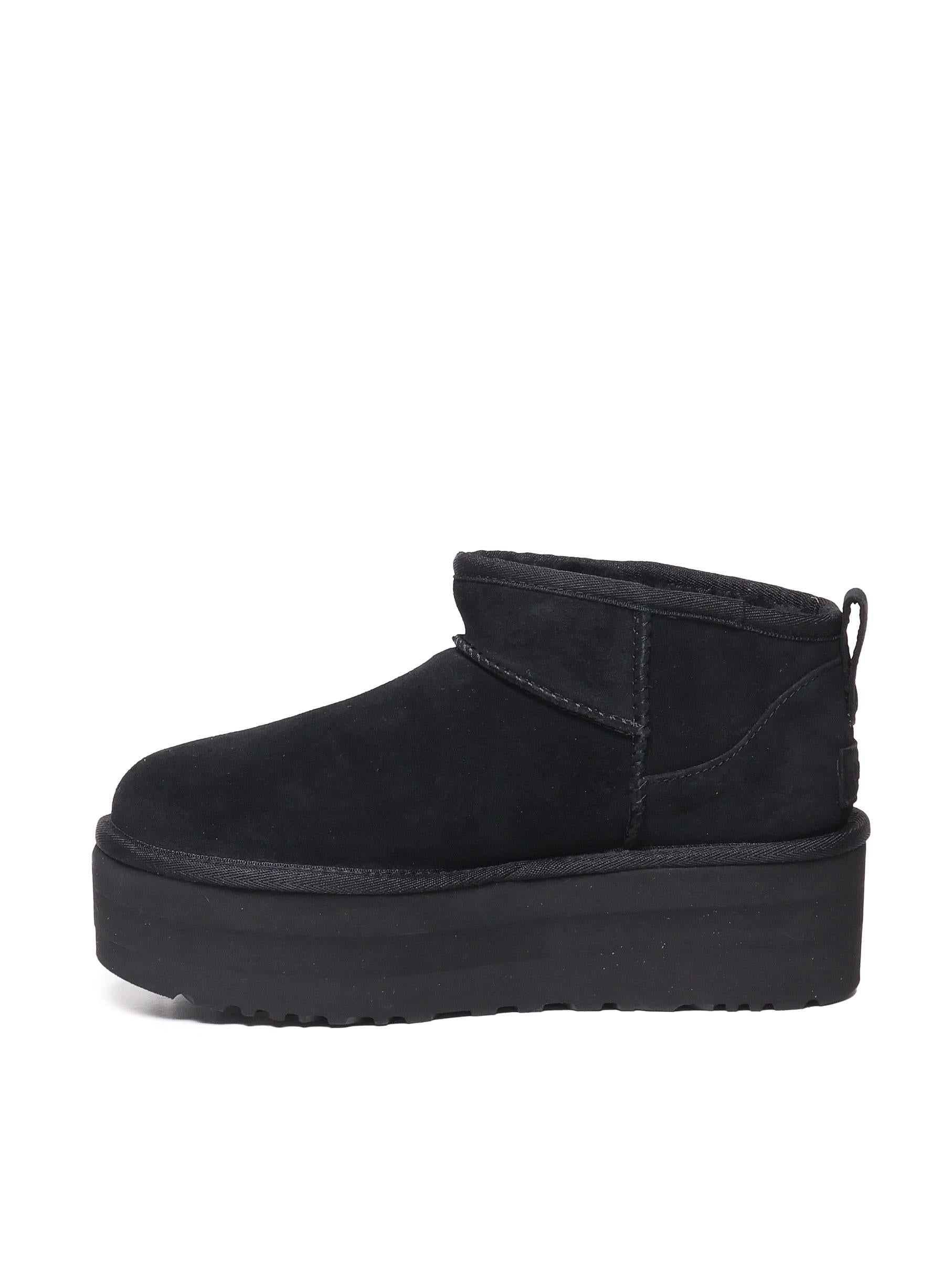 Stivali Classic Ultra Mini con plateau 1135092 BLK UGG 