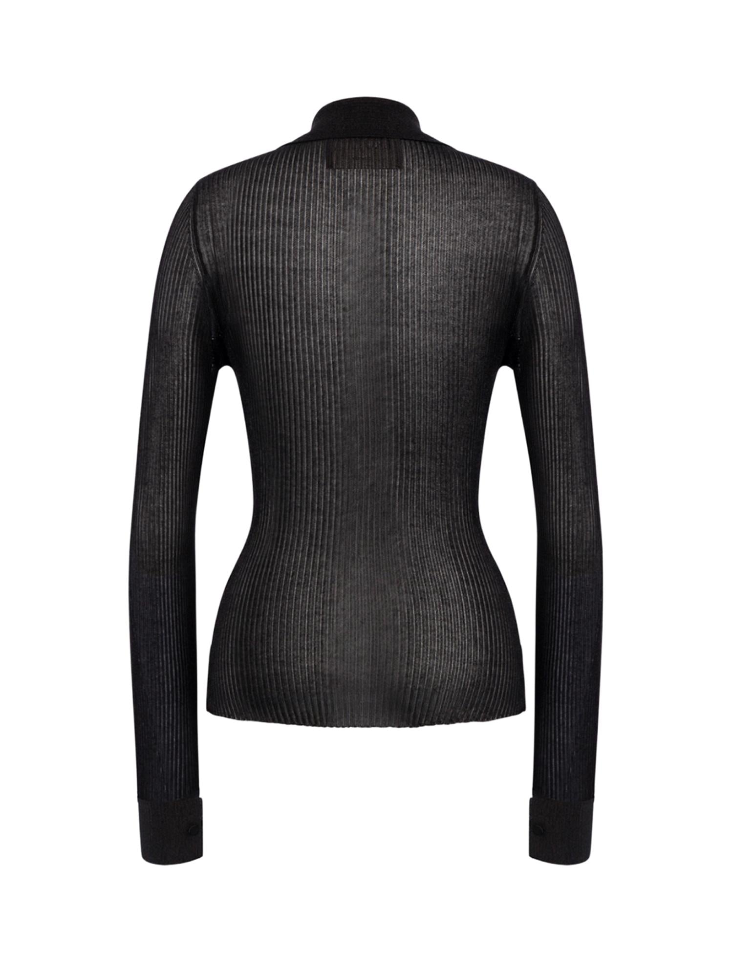 Camicia in maglia lurex DC525 M01046D999 DONDUP 