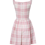Miniabito Sunday in lana check<BR/> 1101039H W01JUO201 VIVIENNE WESTWOOD 