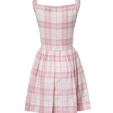 Miniabito Sunday in lana check<BR/> 1101039H W01JUO201 VIVIENNE WESTWOOD 