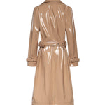 Trench in ecopelle spalmato F0W3WT FUSW7M0179 DOLCE & GABBANA 