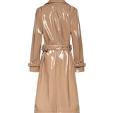Trench in ecopelle spalmato F0W3WT FUSW7M0179 DOLCE & GABBANA 
