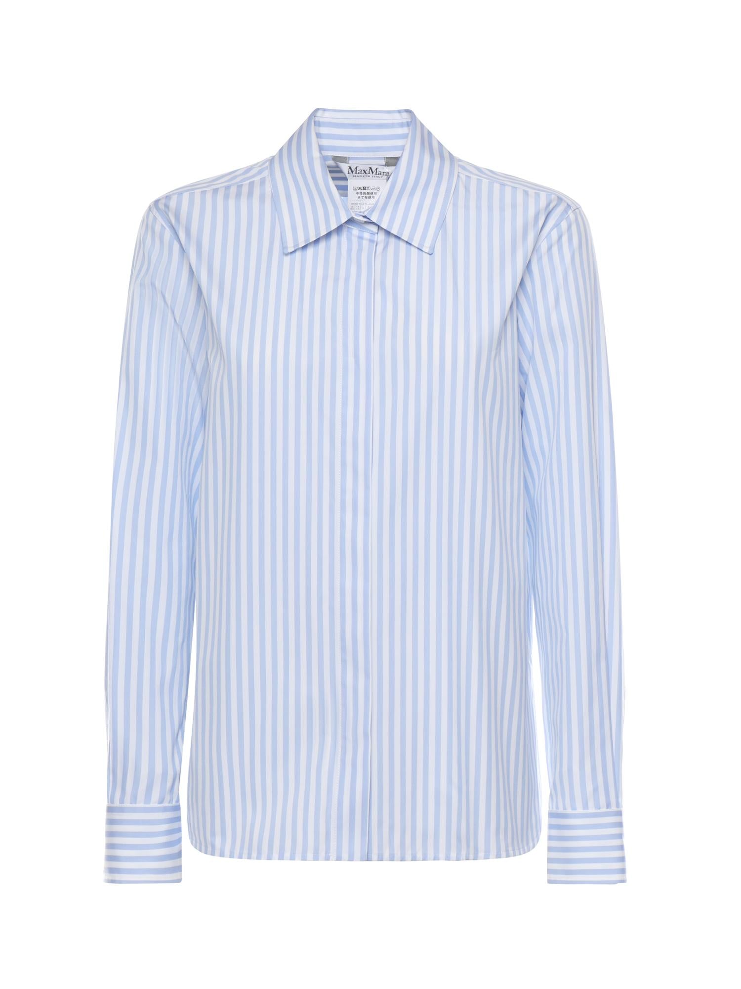 Camicia in popeline a righe 2611111111600 002 MAX MARA 