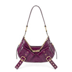 Borsa a spalla Y2K.001<BR/> FBBP70001WSH -UVA/ORO BIASIA 