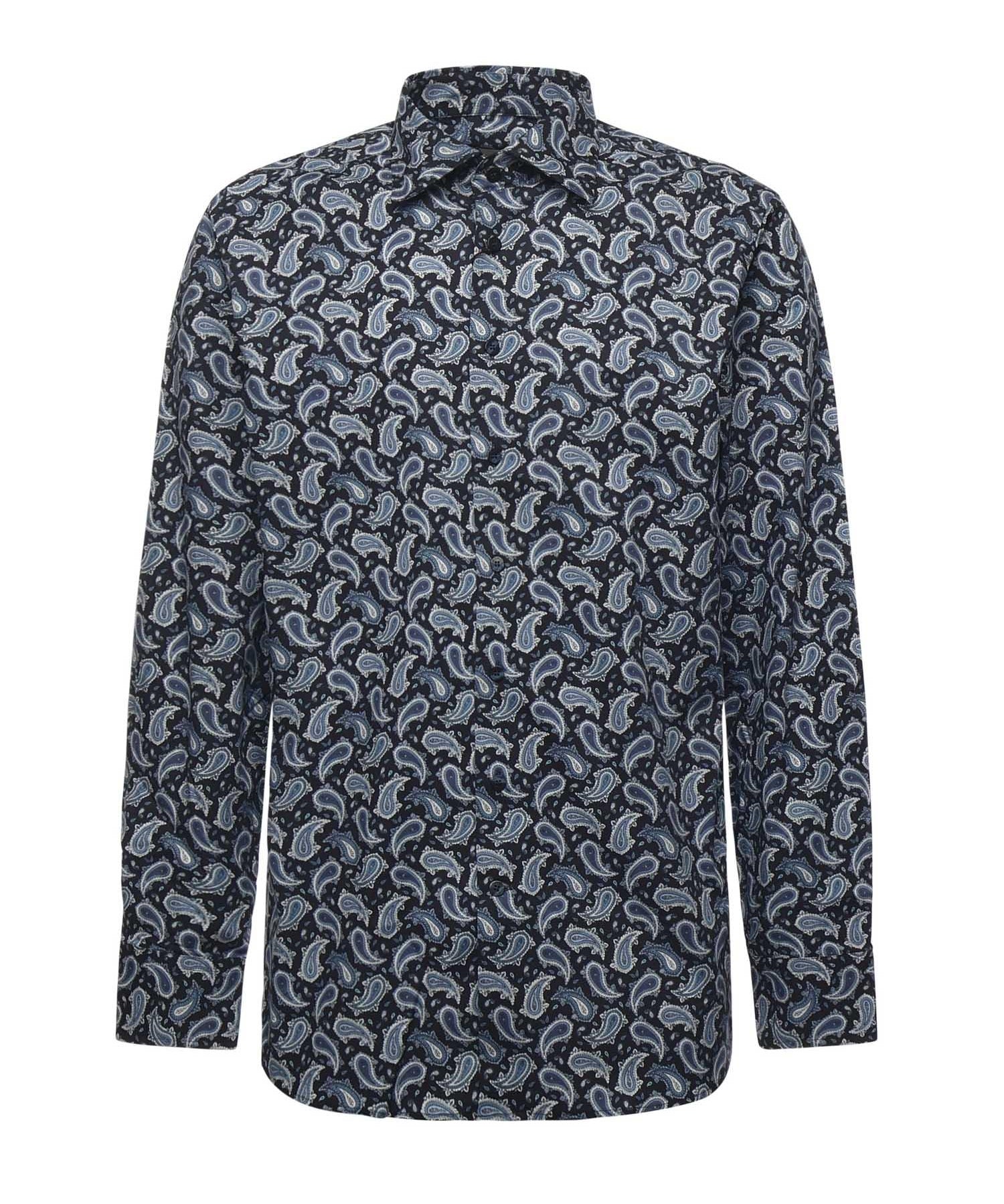Camicia in cotone con stampa paisley MRIB0025 99SA5M4X0885 ETRO 