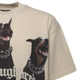 T-shirt Thoroughbred in cotone MLM41135 002 REPRESENT 