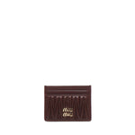 Portacarte in nappa matelassé 5MC076 AFPPF0007 MIU MIU 