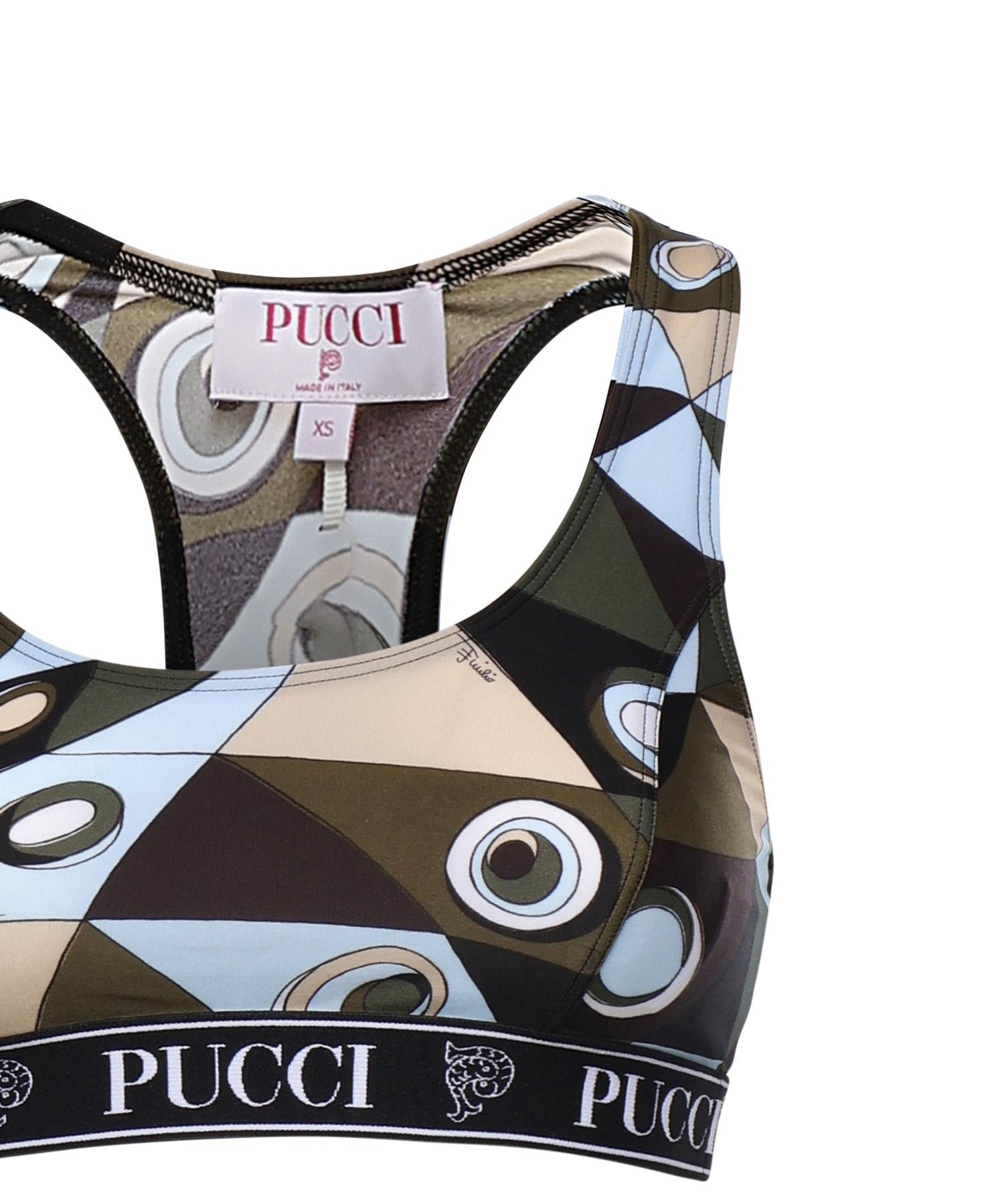 Top in lycra stampa Occhi 6HTP57 6H865P18 PUCCI 