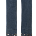 Jeans in denim con cabochons 7V3DE05P B0W558 VALENTINO GARAVANI 