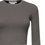 Maglia crop in viscosa crêpe 2511361243600 013 MAX MARA 
