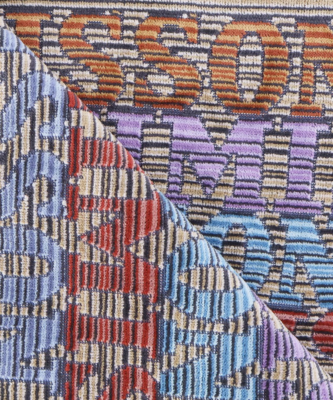 Telo da mare Blake con logo lettering 183SP99803 -149 MISSONI HOME 