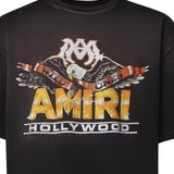 T-shirt con logo in cotone<BR/> AMTOJR1200 001 AMIRI 