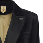 Blazer doppiopetto in velluto di cotone 2521046181600 007 MAX MARA 