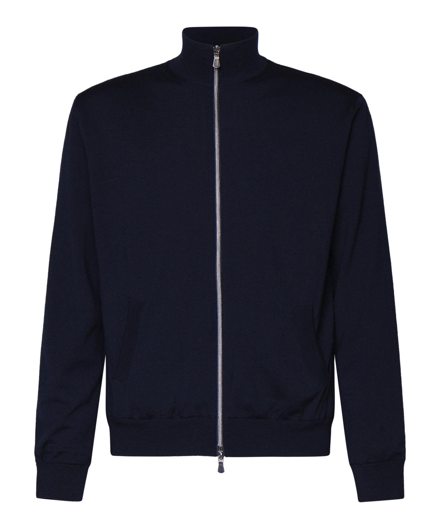 Felpa con zip a collo alto 7UI07900 6 FEDELI 