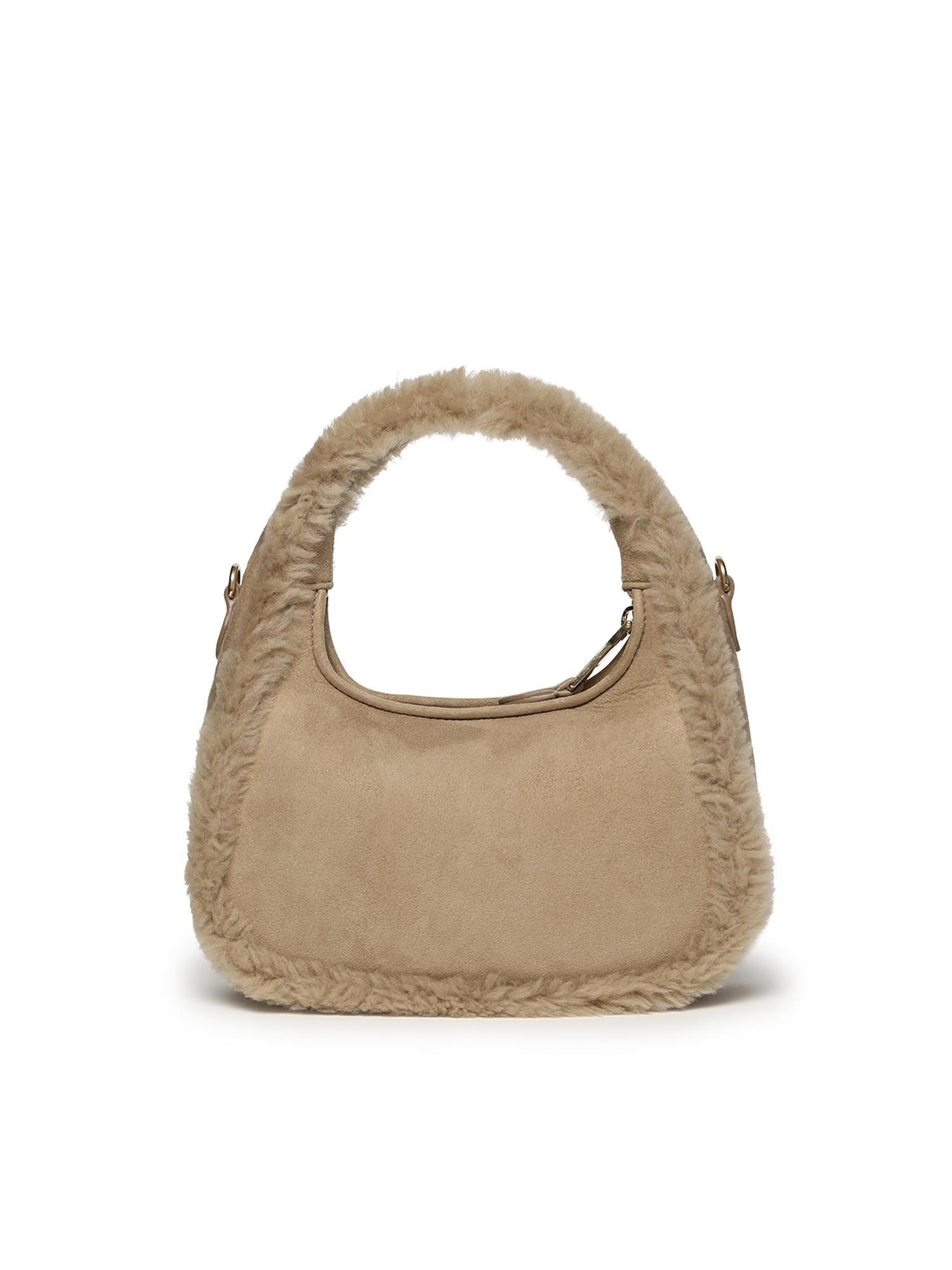 Borsa Wander in montone 5BC125 2IDKF0036 MIU MIU 