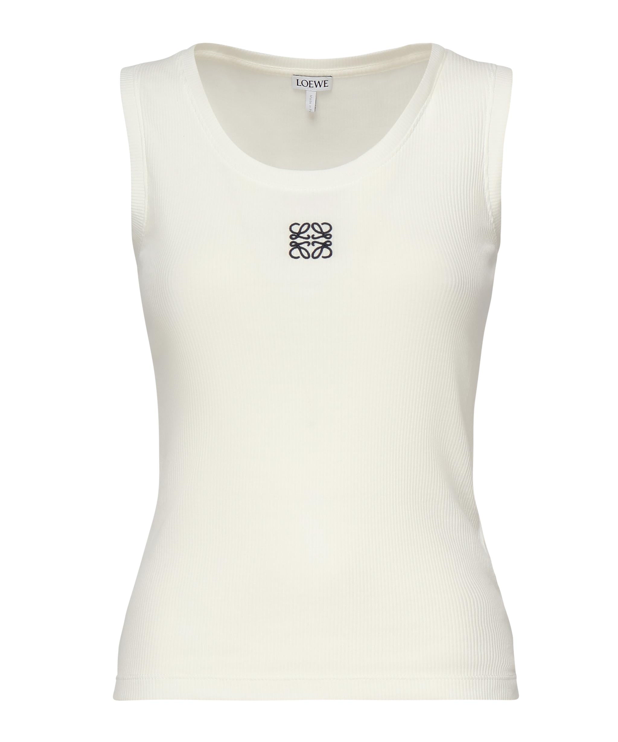 Canotta Anagram in cotone a coste S359Y23X84 2100 LOEWE 
