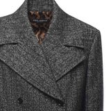 Giacca cropped in lana rigata F27FXT FRZANS8051 DOLCE & GABBANA 