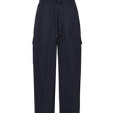 Pantaloni cargo in radzimir AA9P1297W128C A09 ALAIA 