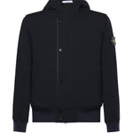 Giacca antigoccia in reps di nylon con logo L1S154100118 S0A22V0020 STONE ISLAND 