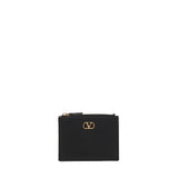 PORTACARTE VLOGO SIGNATURE IN VITELLO GRANATO<BR/> 6W0P0AK9 SNP0NO VALENTINO GARAVANI 
