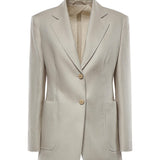 Blazer monopetto in lino 2611041052600 006 MAX MARA 
