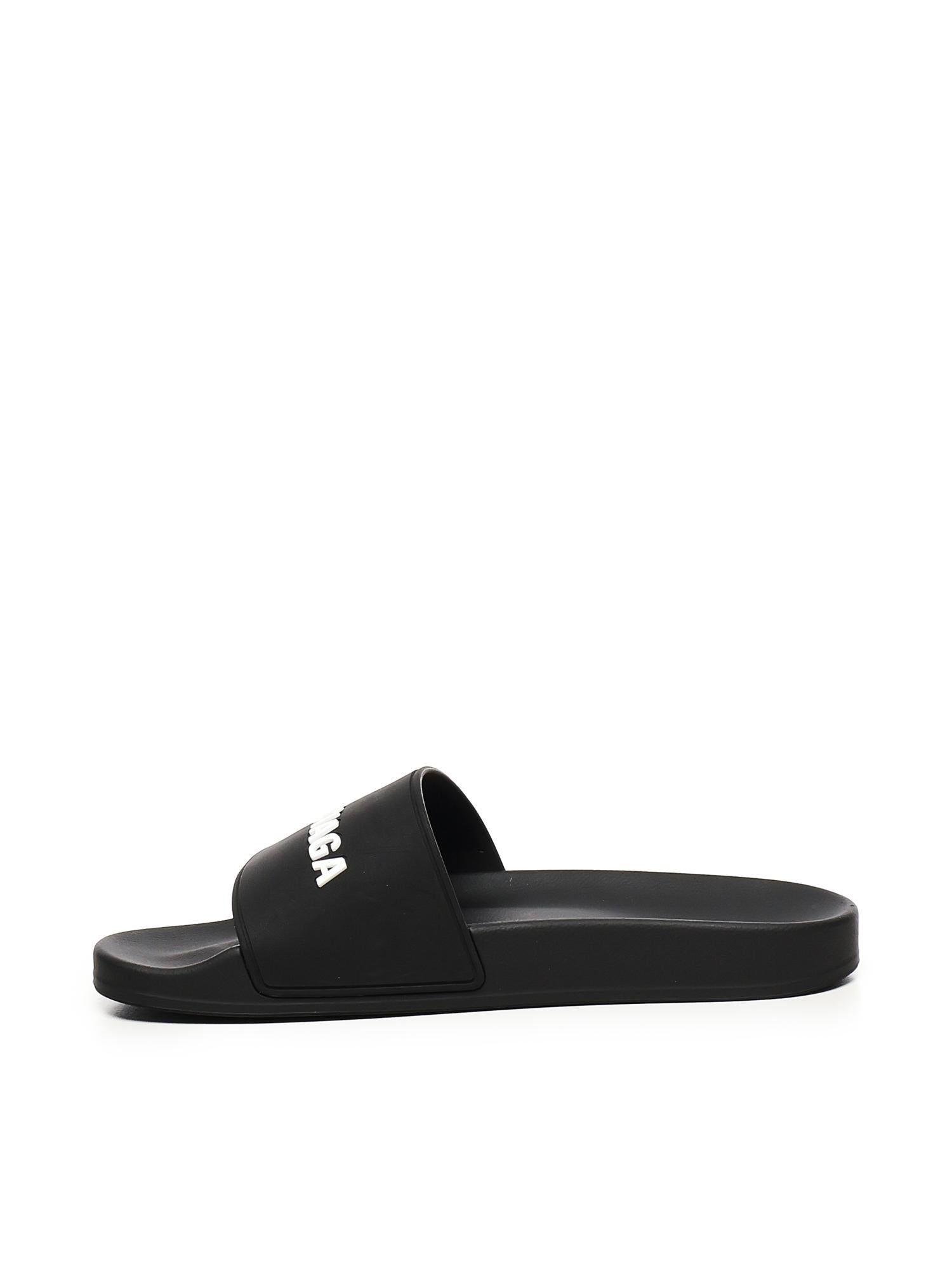 Sandali bassi Pool con logo 565826 W1S801006 BALENCIAGA 