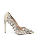 Décolleté in suede con cristalli CTAHIGP0 SUENND AQUAZZURA 