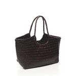Borsa Nantucket basket big 8822 DARK BROWN DRAGON DIFFUSION 