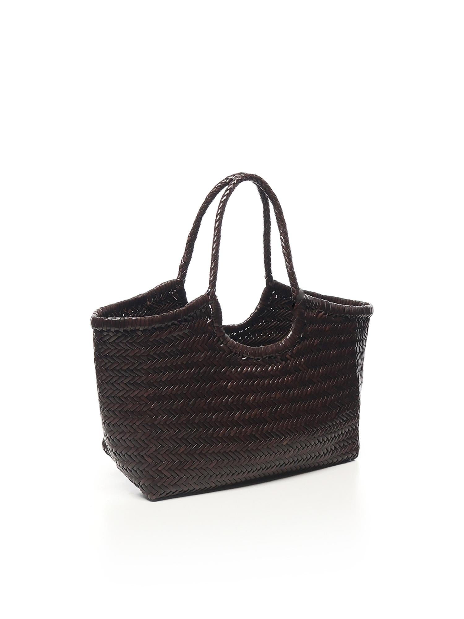 Borsa Nantucket basket big 8822 DARK BROWN DRAGON DIFFUSION 