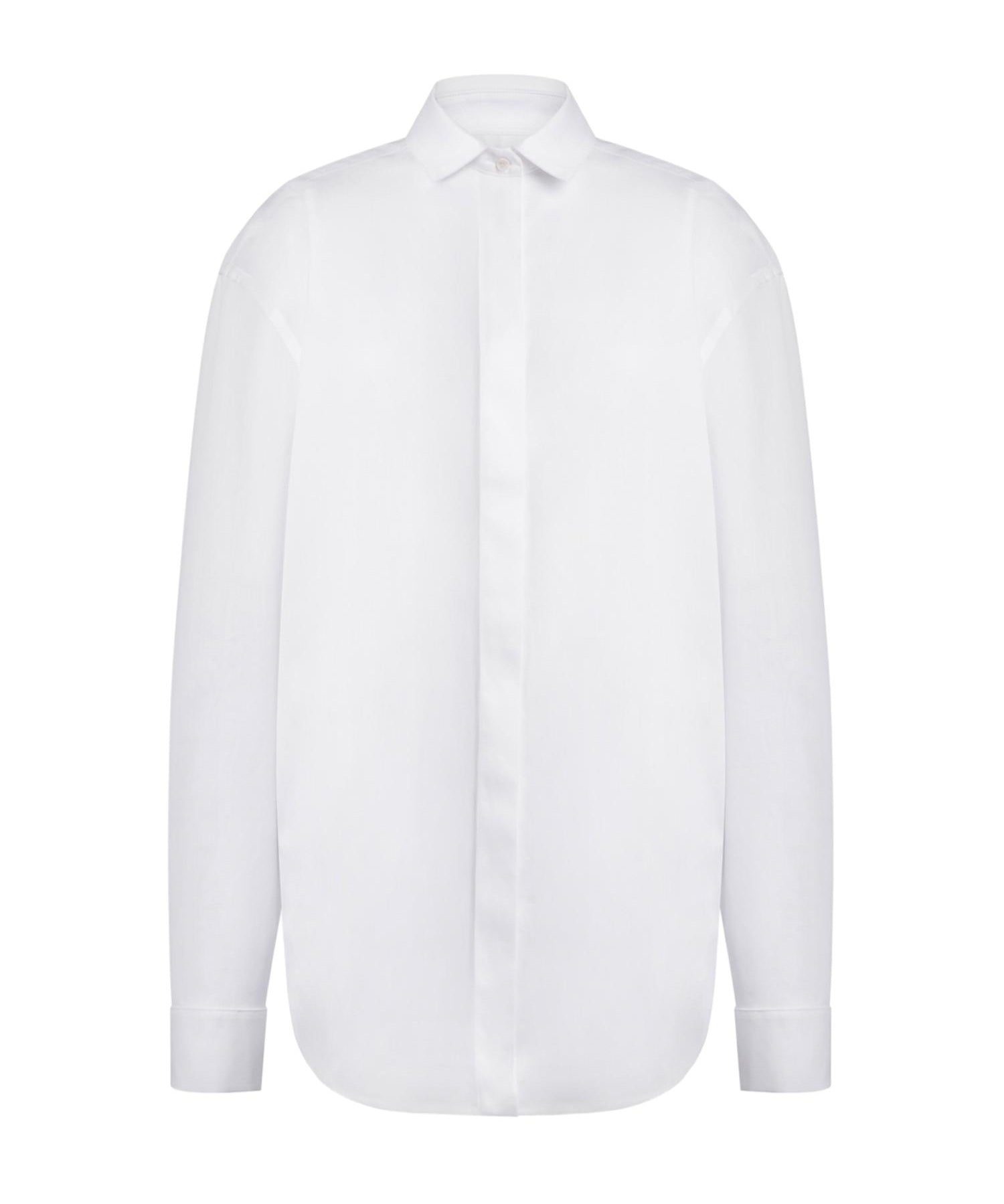 Camicia in gabardina DC524 CF0200D000 DONDUP 