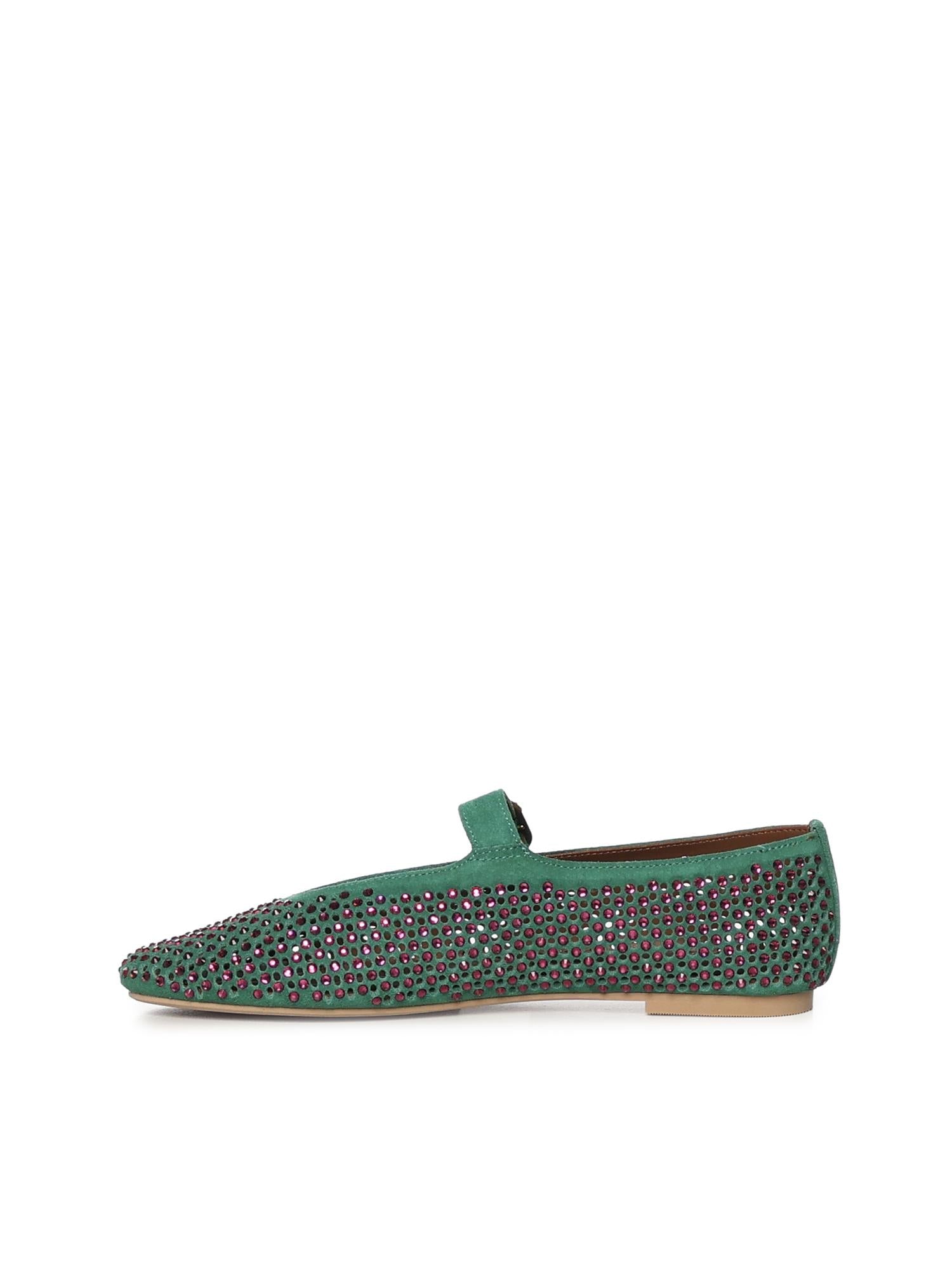 Ballerina Mayfair 2656375209 GREEN KURT GEIGER 