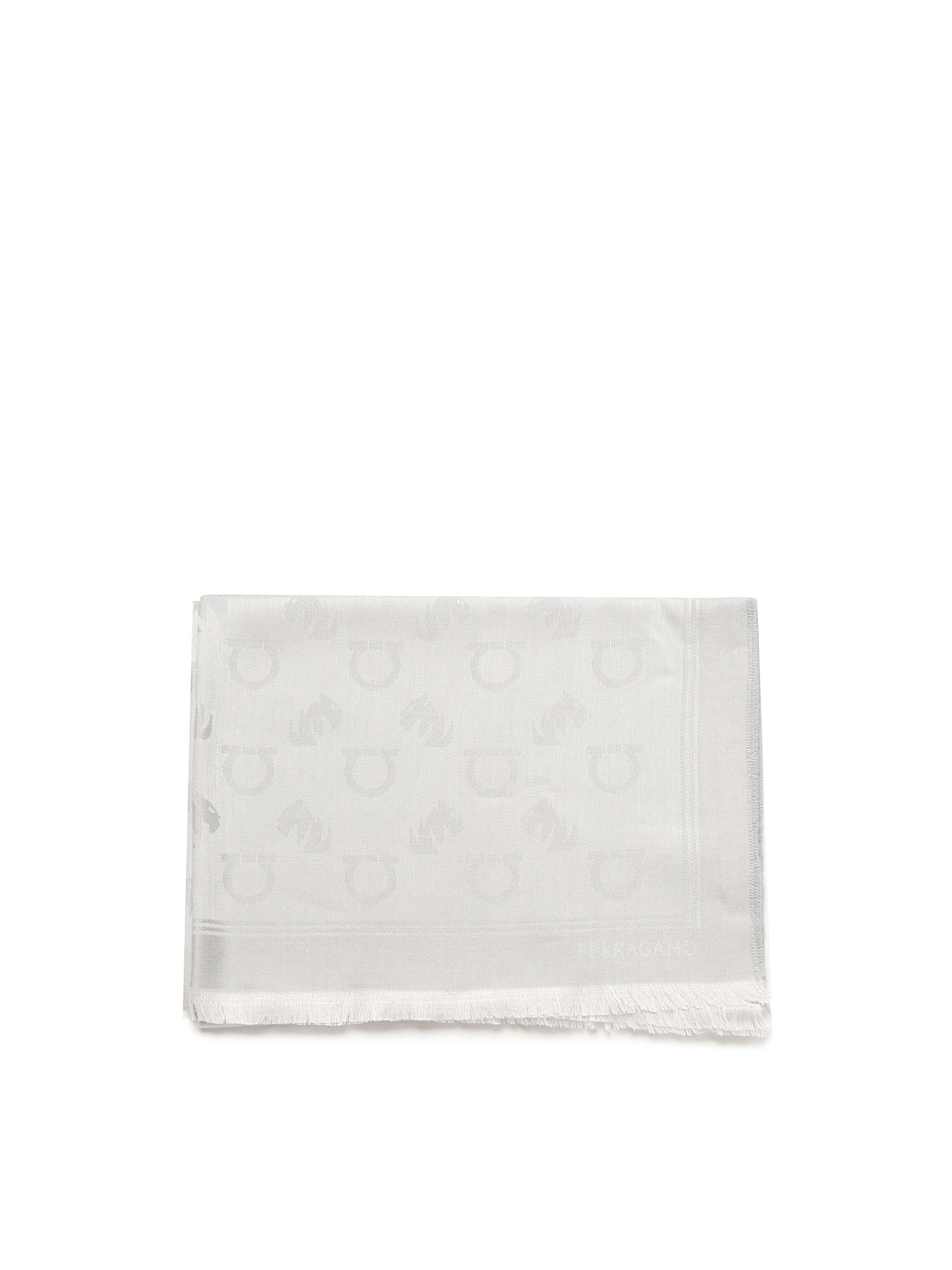 Stola jacquard Gancini Monogram 520141 785239003 FERRAGAMO 