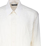 Camicia over in charmeuse di seta stretch<BR/> G5IT7T FUABFW0001 DOLCE & GABBANA 
