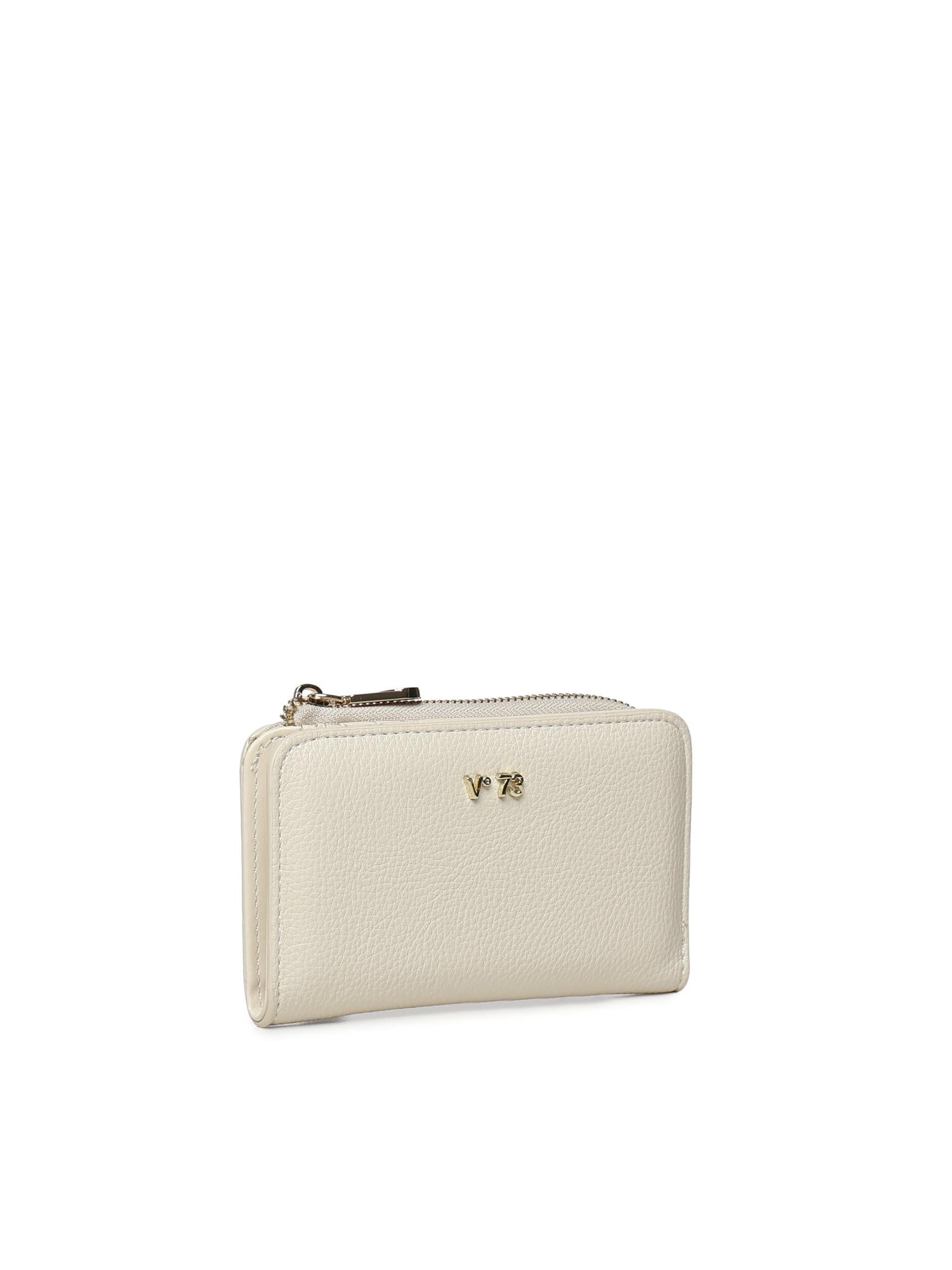 Portafoglio con logo 73PS9D1251 KEIRAOFF WHITE V° 73 