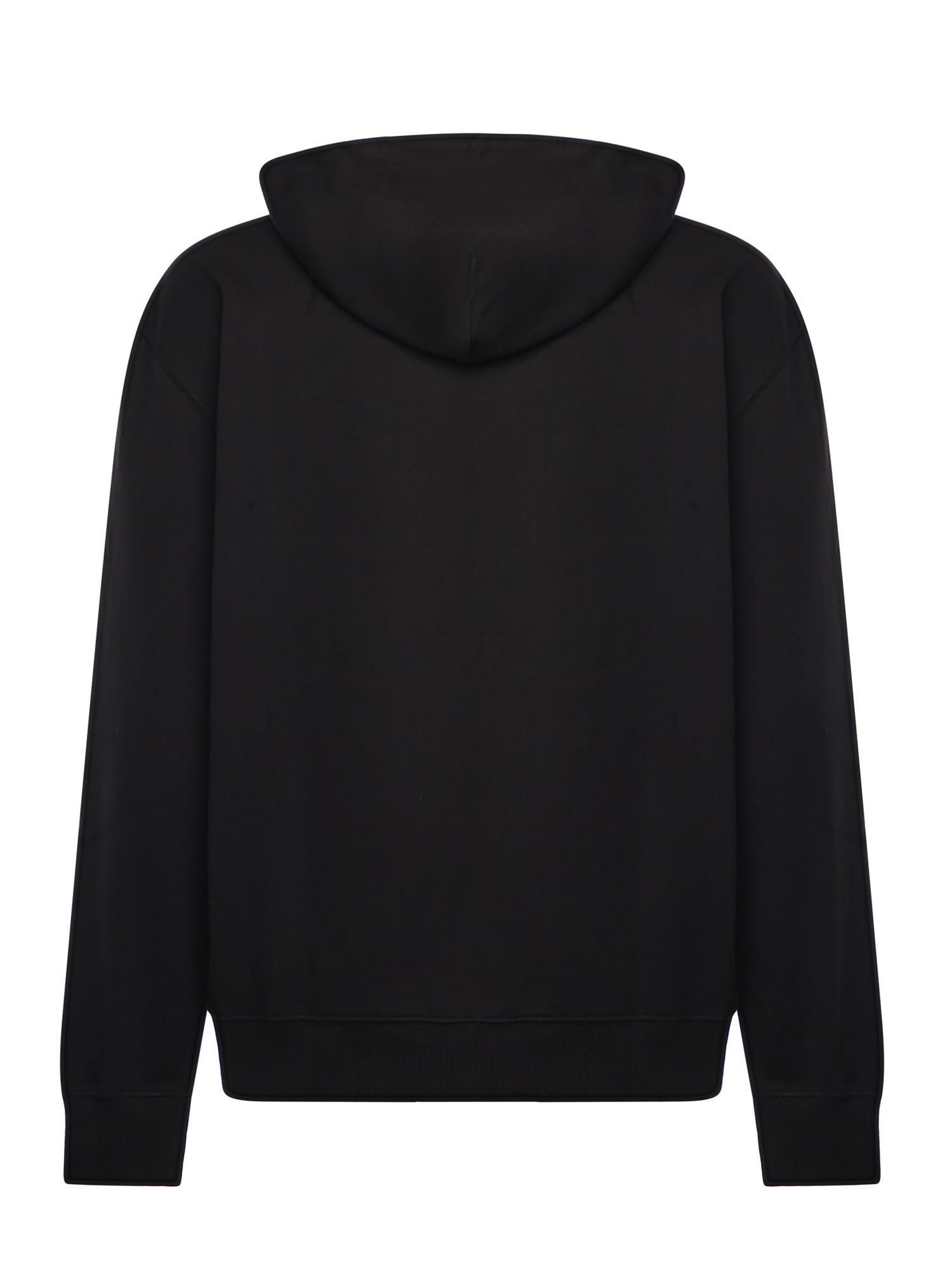 Felpa in cotone con logo LV04RC274G UB1 CALVIN KLEIN 
